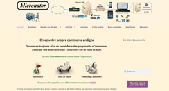 Desktop Screenshot of micronator.org